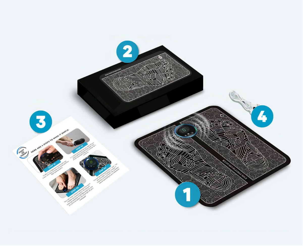 EMS Foot Massager - For Lasting Foot Pain Relief