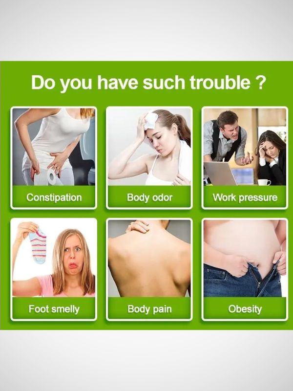 Bamboo Vinegar Detox Foot Patch - 20 Pack