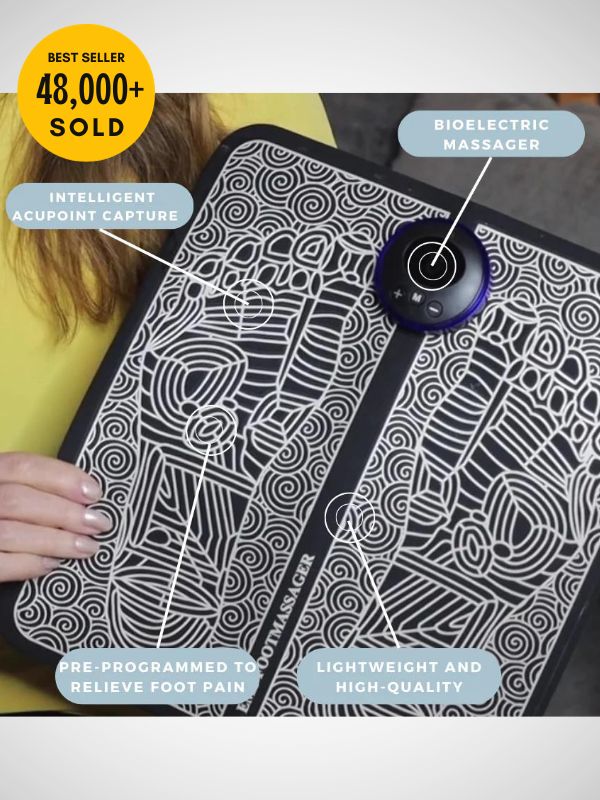 EMS Foot Massager - For Lasting Foot Pain Relief